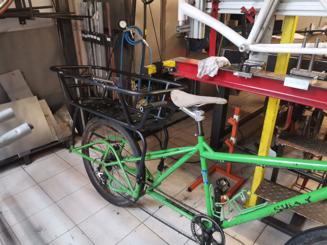 Cobannos cycles accessoires sur mesure rack enfant longtail surly 9
