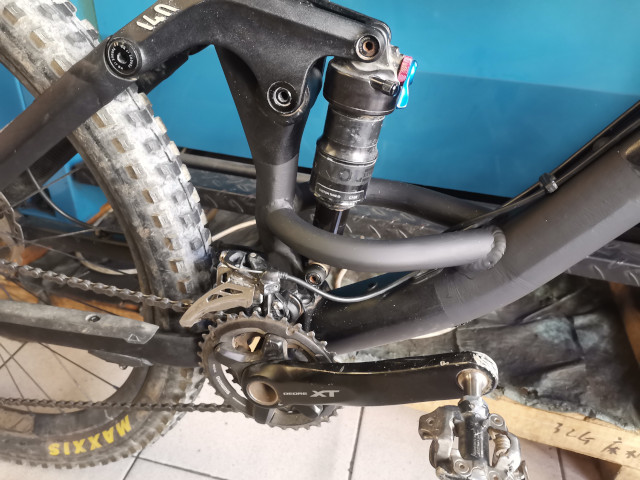 Cobannos cycles reparation cadre VTT canyon alu 11