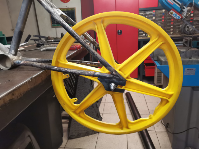 Cobannos cycles réparation cadre skyway bmx 6