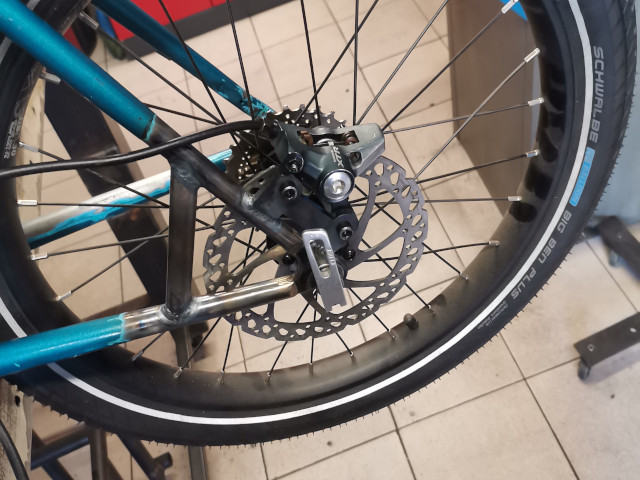 Cobannos cycles custom patte disque diamond back 4